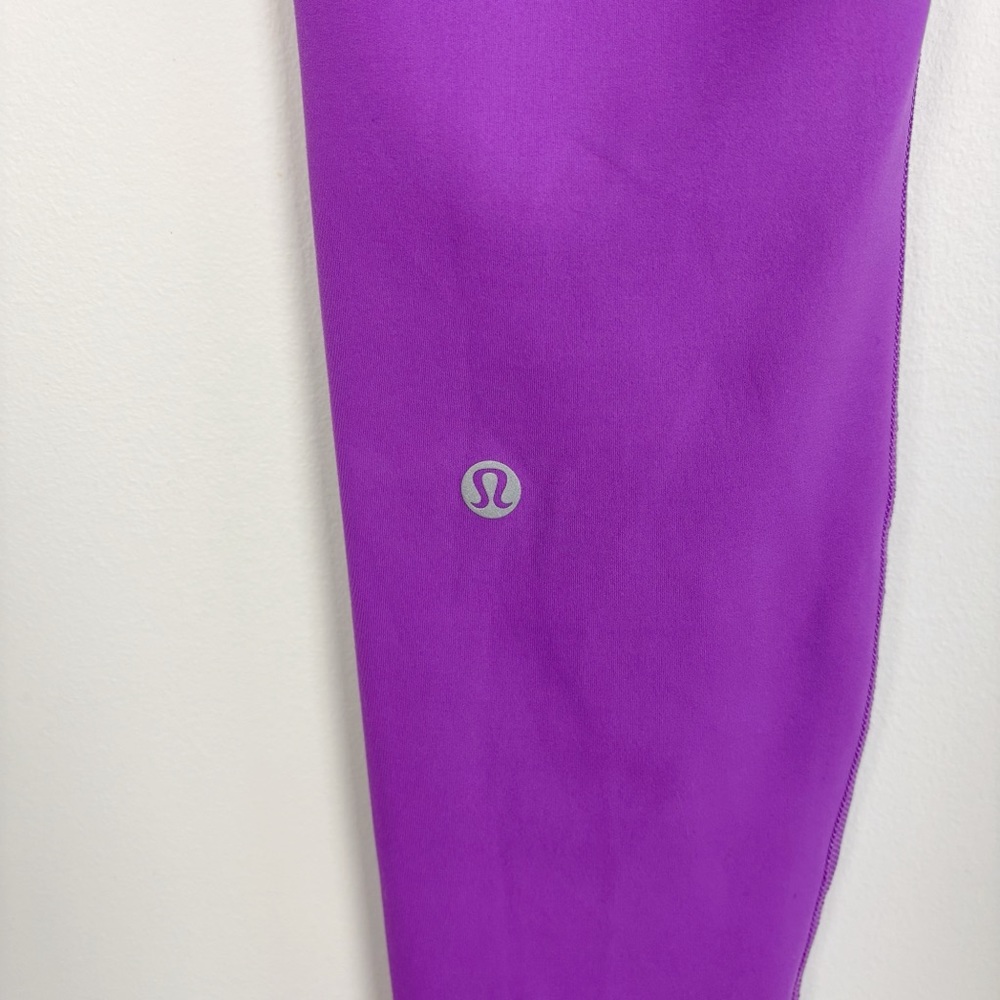 Lululemon Wunder Train High-Rise Tight with Pockets 25" Moonlit Magenta Size 4 - Picture 7 of 10
